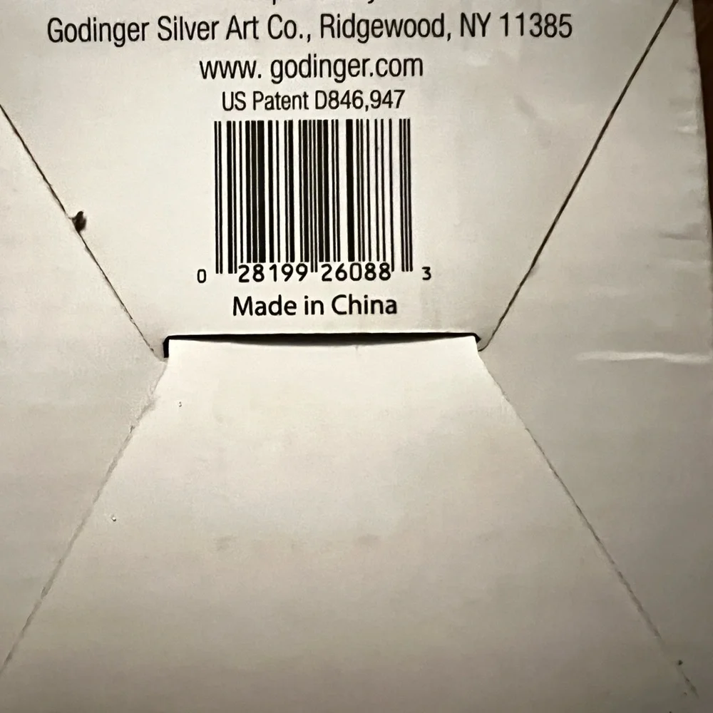Godinger Crystal Cigar Whiskey Glass